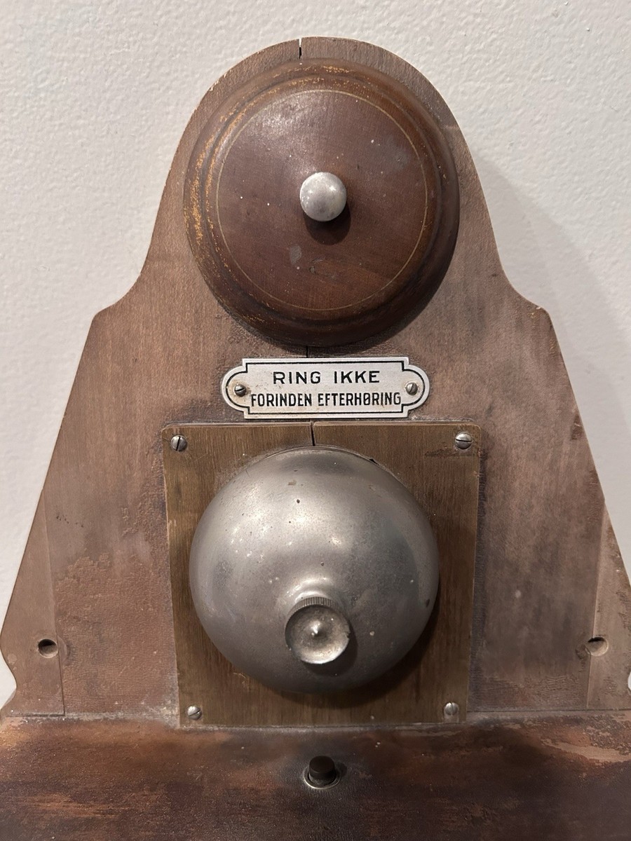 Danish Wall-Mount Magneto Telephone Circa 1895–1920 – Jydsk