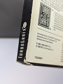 Splatterhouse - Turbo Grafx 16 - CIB with cardboard box and manual