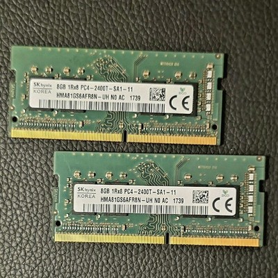 SK Hynix Hma81gs6mfr8n-uh 8gb Pc4-2400t DDR4 Laptop RAM Module (1 Each) 1 Avail