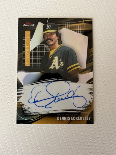 2026 Topps Finest Dennis Eckersley Base (RAW)