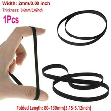 2mm Universal Rubber Flat Drive Belt Tape for CD DVD Recorder Turntable Cassette