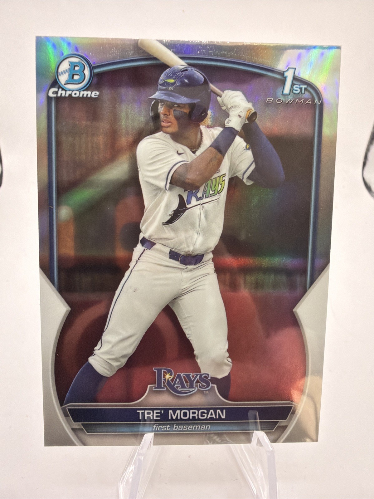 2023 Bowman Draft Chrome #BDC-199 Refractor tre morgan