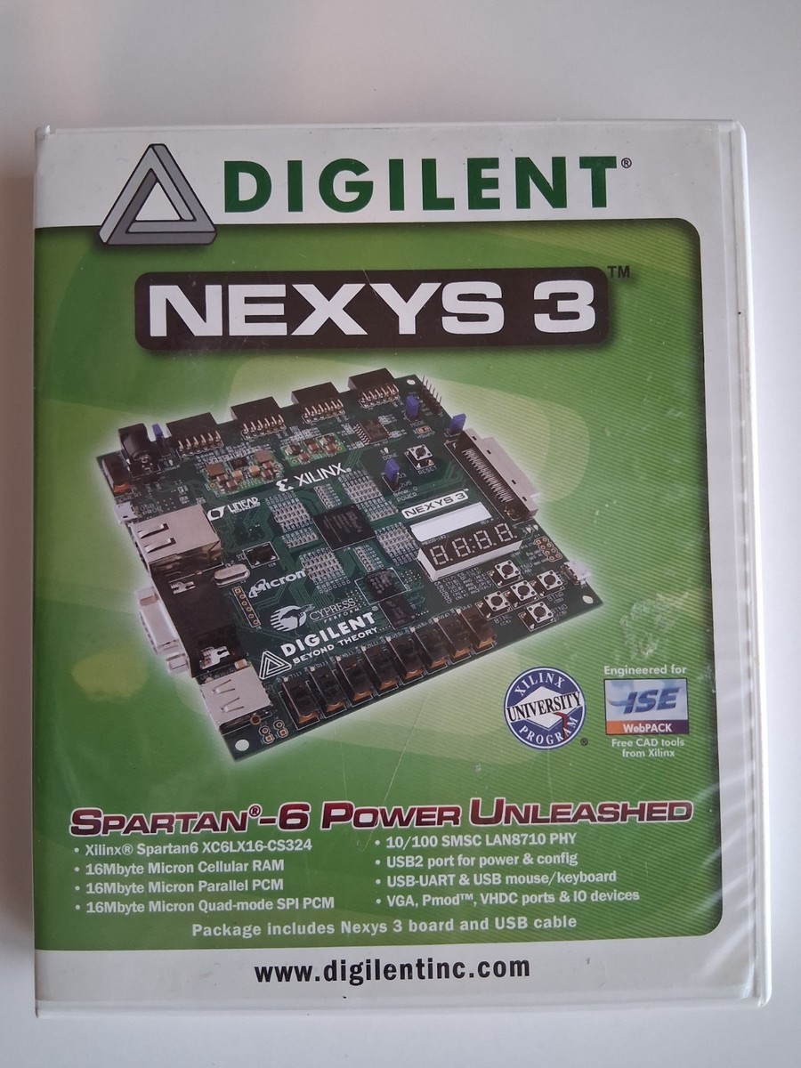 Digilent Nexys 3 Spartan-6 FPGA Board – Open Box | eBay
