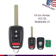 Replacement For 2014 2015 2016 Honda Crv Remote Control Car Key Fob Mlbhlik6-1t Replacement For 2014 2015 2016 Honda Crv Remote Control Car Key Fob Mlbhlik6-1t