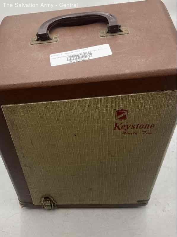 Vintage Keystone Ninety-Five 8mm Movie Film Projector With Carrying Case