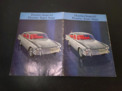 HUMBER IMPERIAL & SUPER SNIPE Prospekt 1965-66 1189 / H