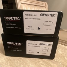 Brake Pads Front and Rear Set Brake Pads