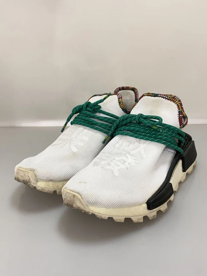 Men 7.5US Adidas Pw Solar Hu Nmd/Pharrell Williams Human/Wht - Image 2 of 4