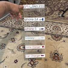 5 Shelf Cell Phone Accessories Case(no Chargers Included) Perfect 4 Any Business
