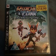 Sony PlayStation 3 Game Ratchet & Clank A Crack In Time With Manual Ps3 Game PAL