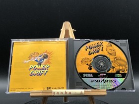 Power Drift w/spine (Sega Saturn,1998) from japan