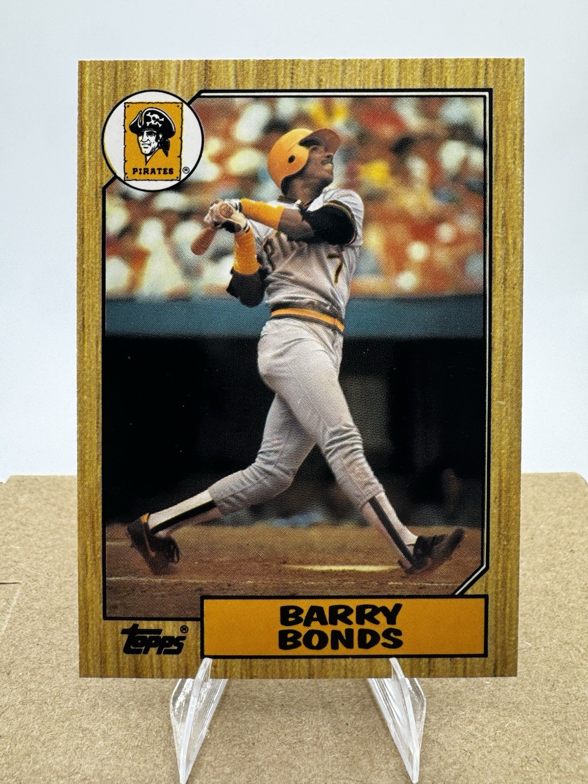 1987 TOPPS BARRY BONDS TIFFANY #320 Rookie card (RC)
