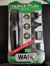 WAHL Triple Play 3 In 1 Groomer Kit For Beards, Nose & Ears New Factory Sealed.