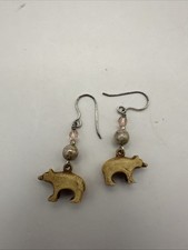 Cute Dangle Bear Earrings
