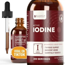Active Iodine-Nascent Iodine Drops-Supports Healthy Energy Levels & Vitality