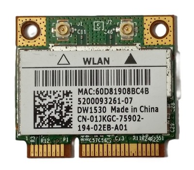 BROADCOM BCM943228HM4L DW1530 Mini PCIe Express 802.11a/g/n WIFI WIRELESS CARD