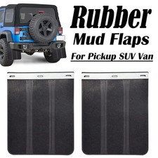 2pcs Universal Epdm Rubber Mud Flaps Splash Guards For Suv Van Pickup Truck