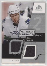2008-09 SP Game Used Edition Authentic Fabrics Dual Ryan Kesler #AF-RK 2d8