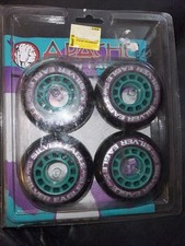 Apache Silver Eagle Inline Replacement Wheels 70x24mm Med Teal Black