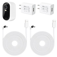 2Pack 9M/30Ft Charging Cable for Arlo Essential 2K Outdoor Security
