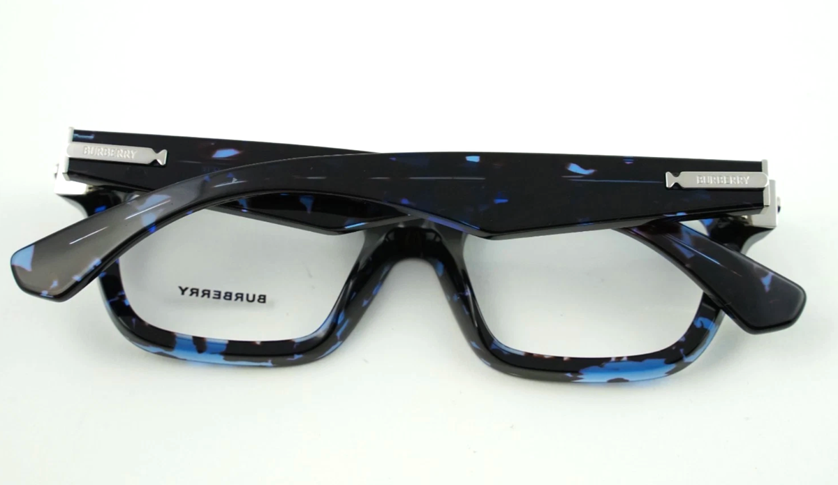 New BURBERRY Eyeglasses B 2419-F 4111 53-19 145 Blue Tortoise