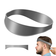 Silicone Haircut Shaving Template DIY Household Hair Trimming Curved Headband Ha