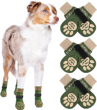 6PCS Anti-Slip Dog Socks to Prevent Licking Paws,Dog Shoes for Hot Pavement,Best