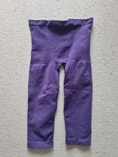 Miederhose mittellang, Shape Hose, Shapewear Mit Bein, Bauchweg, Gr. M - lila