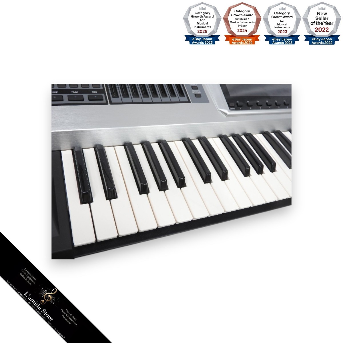 Roland Fantom G6 61-Key Keyboard Synthesizer Music Workstation
