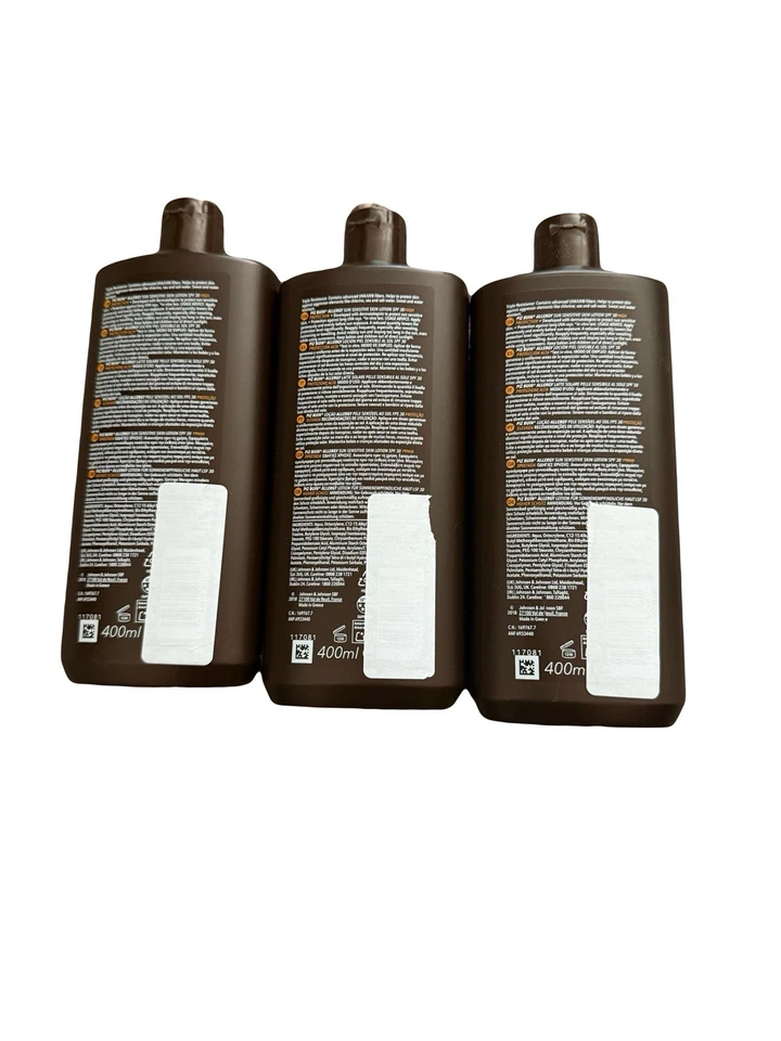 Piz Buin Allergy Sun Sensitive Skin Lotion SPF30 400ml New 3 Pack - Image 2 of 2