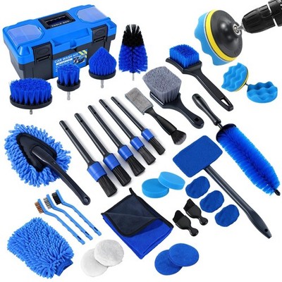 36Pcs Car Detailing Kit, Car Detailing Brush Set, Car Cleaning Kit, Auto Deta...