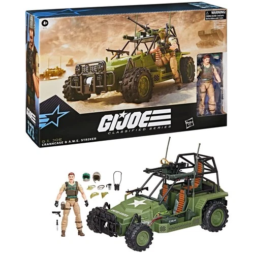 G.I. Joe Classified Series #171, Crankcase & A.W.E. Striker - presale