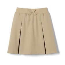 French Toast Girls Uniform Skirts G Pull On Kick Pleat Scooter Khaki Size 5