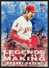 2018 Topps Update Shohei Ohtani Legends in the Making Blue RC Angels CN