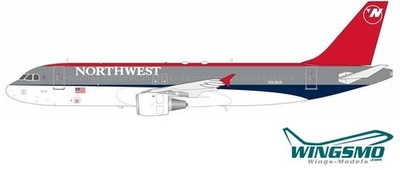 Inflight 200 Northwest Airlines Airbus A320-211 N318US WB320NW318