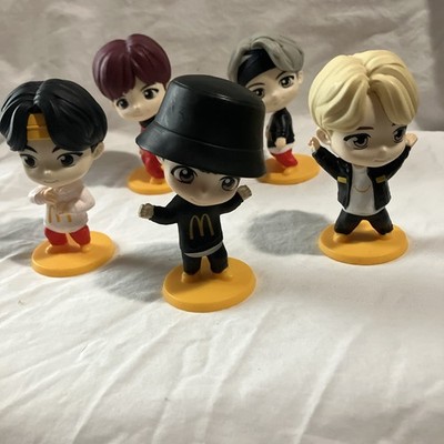 McDonald's Tinytan K-Pop BTS Encore 2025 Happy Meal Toys Lot of 5