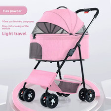 Pet Cart Lightweight Foldable Separation Small and Medium-Sized Dog Cat Dog 