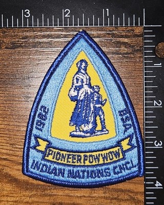 Indian Nations Council Pioneer Pow Wow 1982 Boy Scout BSA Patch