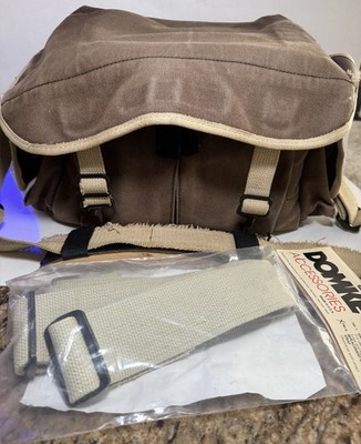Vintage Domke F2 Canvas Camera Hobo Chic Bag WITH NEW SHOULDER STRAP