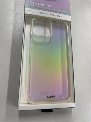 Clear Pearl Phone Case for Apple iPhone 13 Pro Max Crystal Clear - NEW