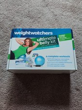 Weight Watchers Ultimate Belly Kit DVD  Mini Stability Ball Tone New Free Ship