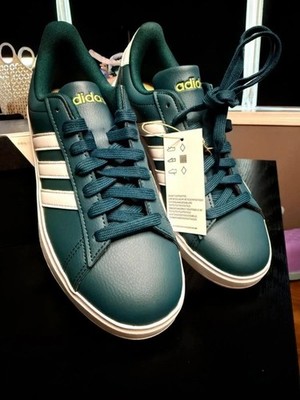 Adidas Grand Court 2.0 Arctic Night Green White Sneakers Women s 6.5 NWT