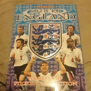 Merlin England World Cup 98 / 1998 sticker Album Complete