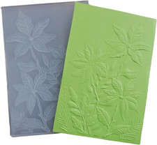 3D Spring Flower Leave Background Embossing Folder for Card Making Floral DIY Pl