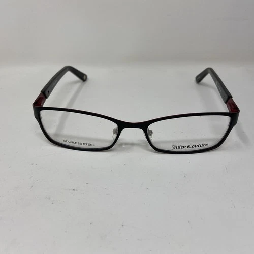 JUICY COUTURE JU124 0003 52-17-135 BLACK FLEX HINGE EYEGLASSES 170X