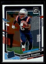 Demario Douglas 2023 Donruss Optic Rated Rookie A Card #300