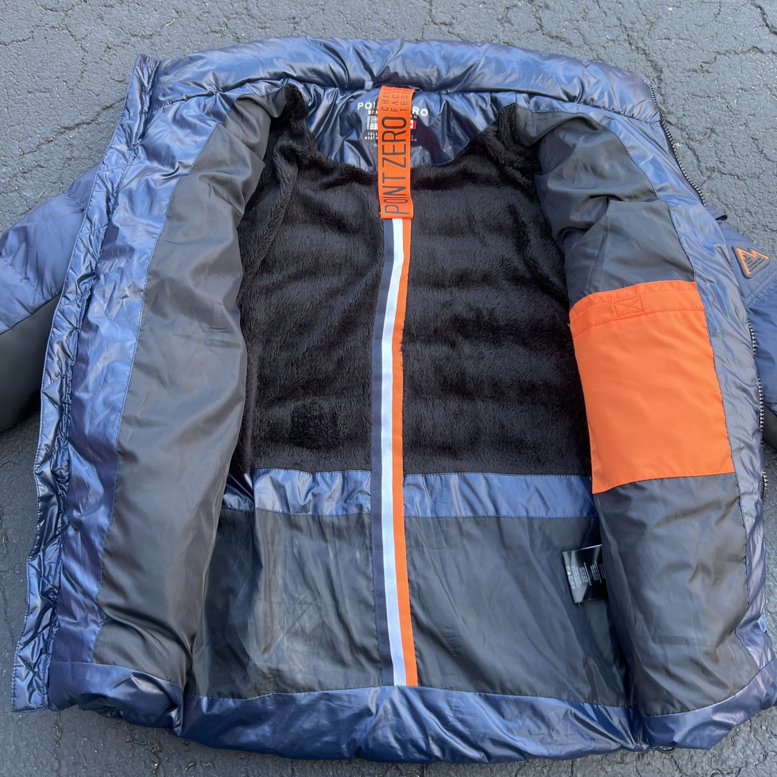Point Zero Men's Heat Retention lined Jacket premium Blue Size men’s large image 3