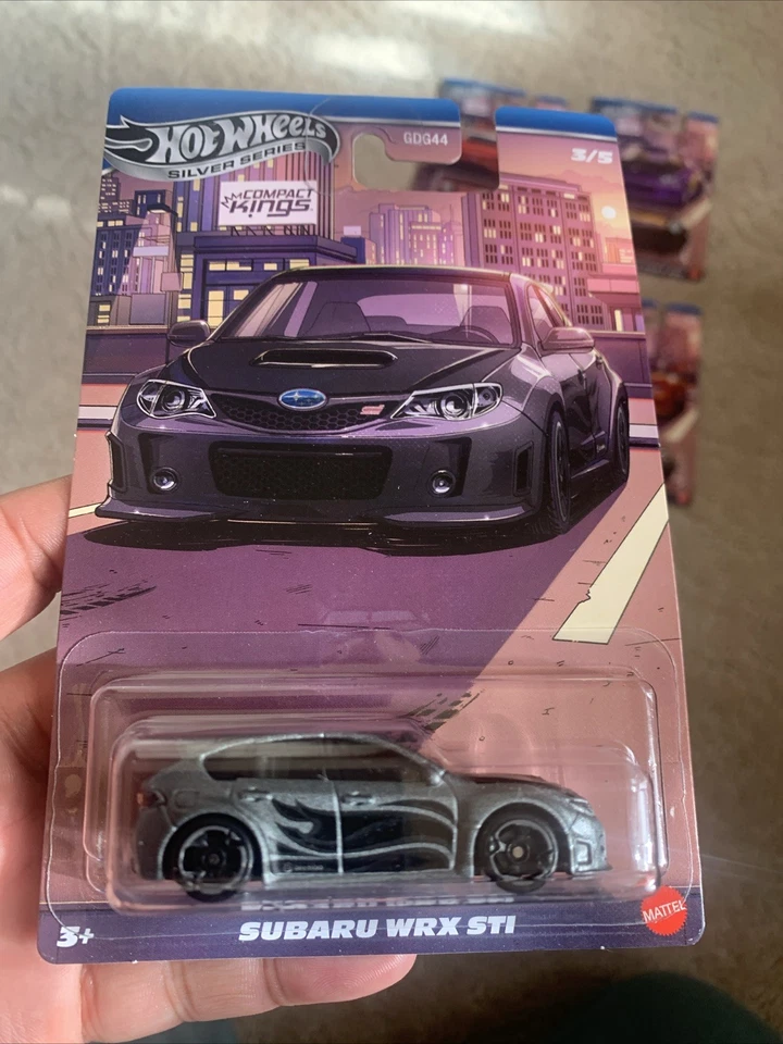 Hot Wheels Walmart Exclusivo Silver Series Compact Kings 2025 - ¡Conjunto de 5 nuevos en caja!🔥 Foto 4 de 4