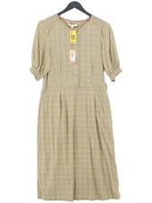 White Stuff Shirt Midi Dress UK14 in Grey