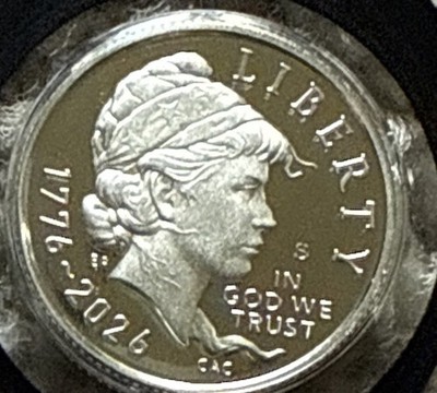2026 S Proof Emerging Liberty Dime SILVER US from the US Mint Set 10 Cent 1776